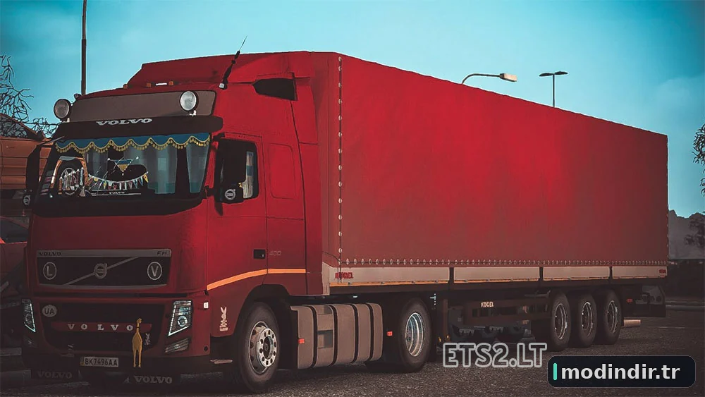 Volvo FH13 Ukrainian Edition + Trailer + Sounds