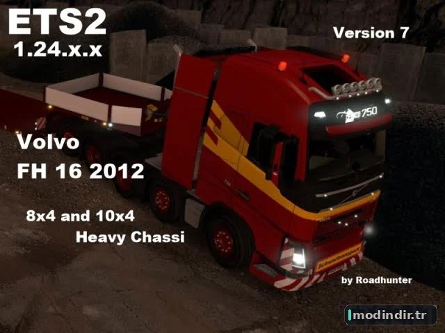Volvo FH 2012 8×4 and 10×4 Version7