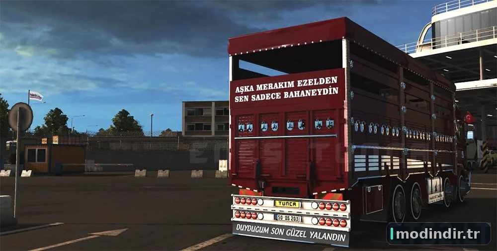 Scania R500 V2 8×4 Pickup Jilet