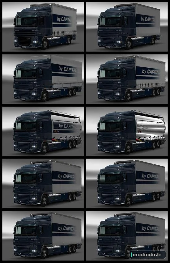 Daf XF 50k Tandem – ByCapital v1.5