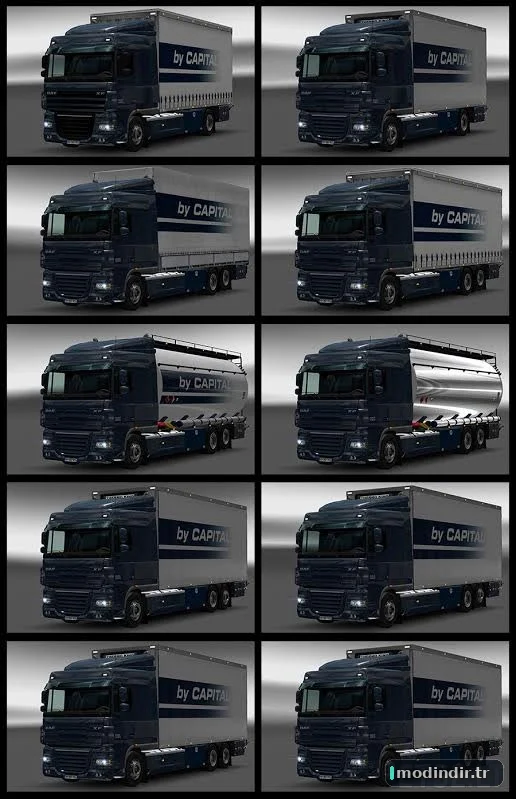 Daf XF 50k Tandem – ByCapital v1.5.1