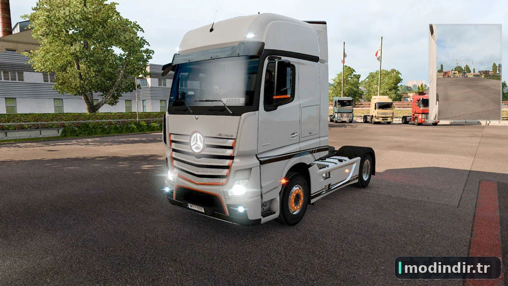 Mercedes Benz Actros MP4 Edition 1 (Orange)
