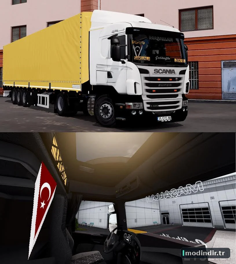 Nazım Zeki Uysal Scania G420 + Tırsan v2.0