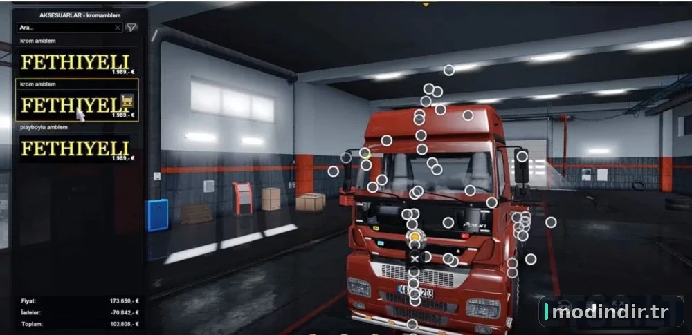 Mercedes Axor 1.33 reworked and modified