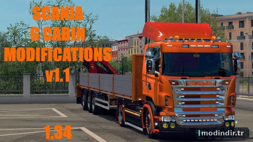 Scania G Modifications v 1.1 1.34 Fix