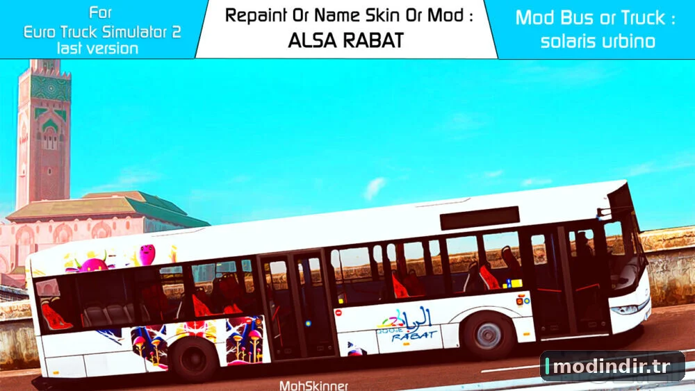 ETS2 [1.39] AGAMHWP – Skinsbuses – Alsa Rabat