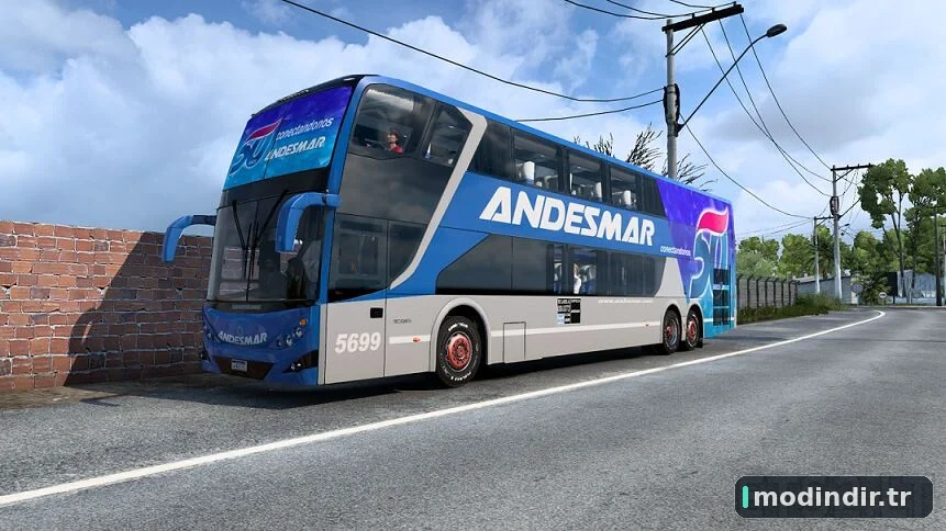 SUDAMERICANAS F50 IV BUS MOD – ETS2 1.40