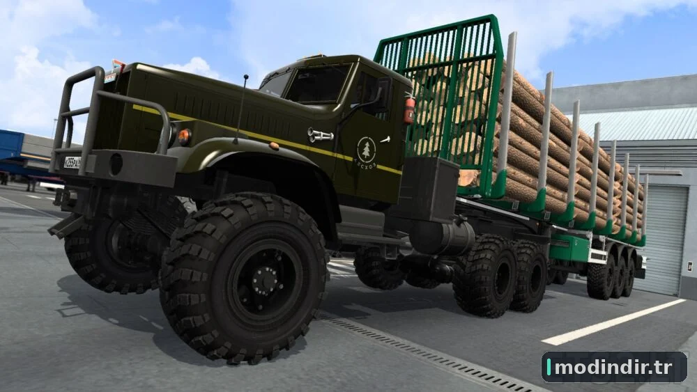 KrAZ 255-258 (1963-1967) ETS2 v1.43 + Trailers