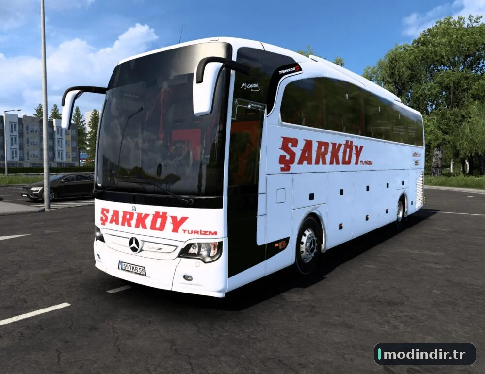 ETS 2 MERCEDES TRAVEGO V2 ŞARKÖY KAPLAMASI 1.44