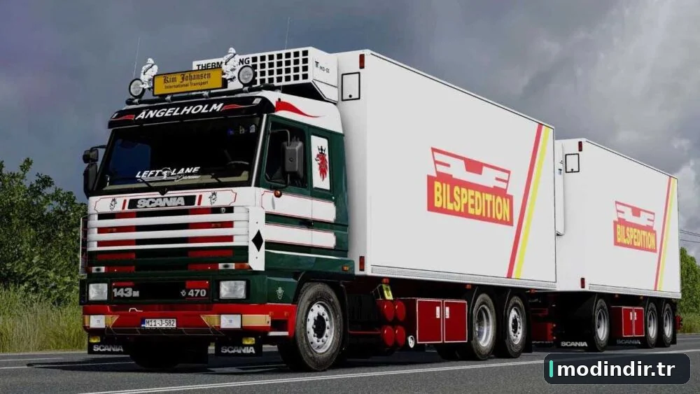 Scania 143M V8 Rigid Combo + Trailer v3.0
