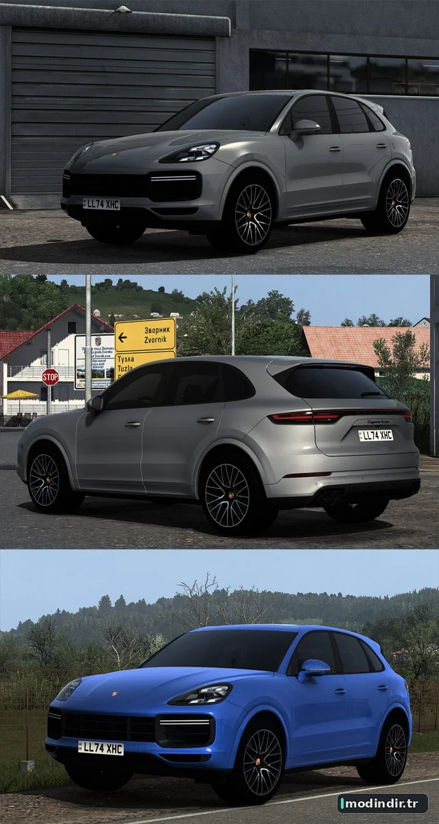 Porsche Cayenne Turbo 2022 E3 V1.9 1.57