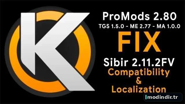 ProMods (TGS – ME – MA) Fix – Sibir Compatibility v2.80-2.3