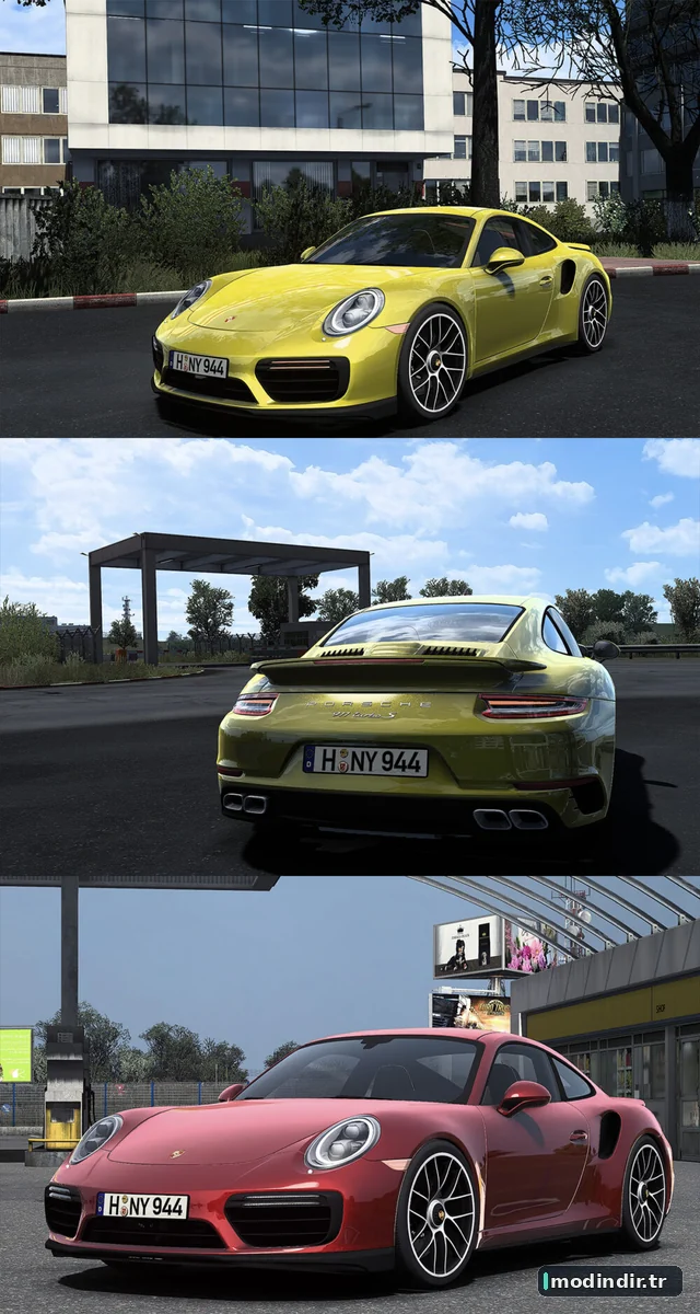 Porsche 991.2 911 Turbo S 2016 V2.4 1.57