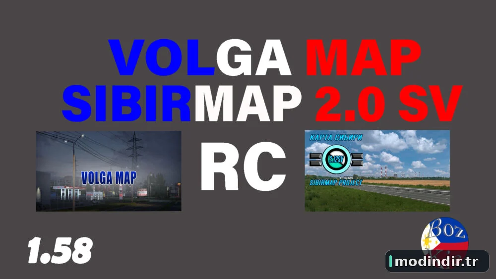 Volga Map – SibirMap SV RC version 1-1.58