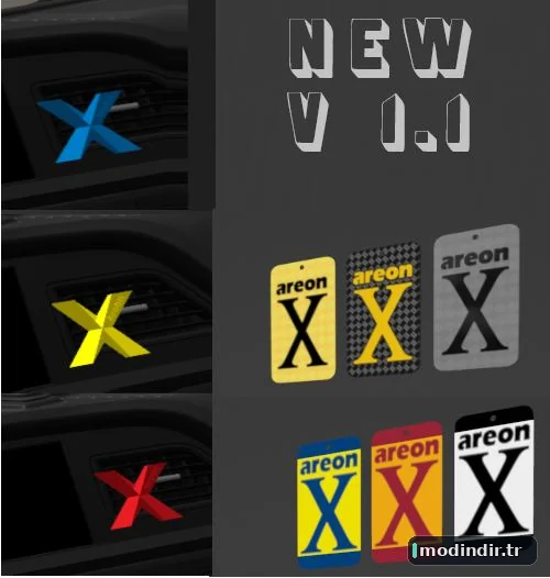 ETS2 1.58 Areon X pack v1.1