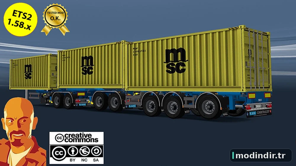 D-TEC FLEXITRAILER TRAILER v10.0 ETS2 1.58