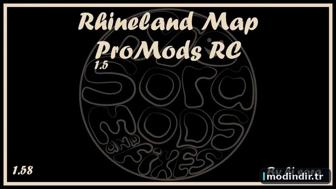 Rhineland Map – ProMods RC v1.5 fix