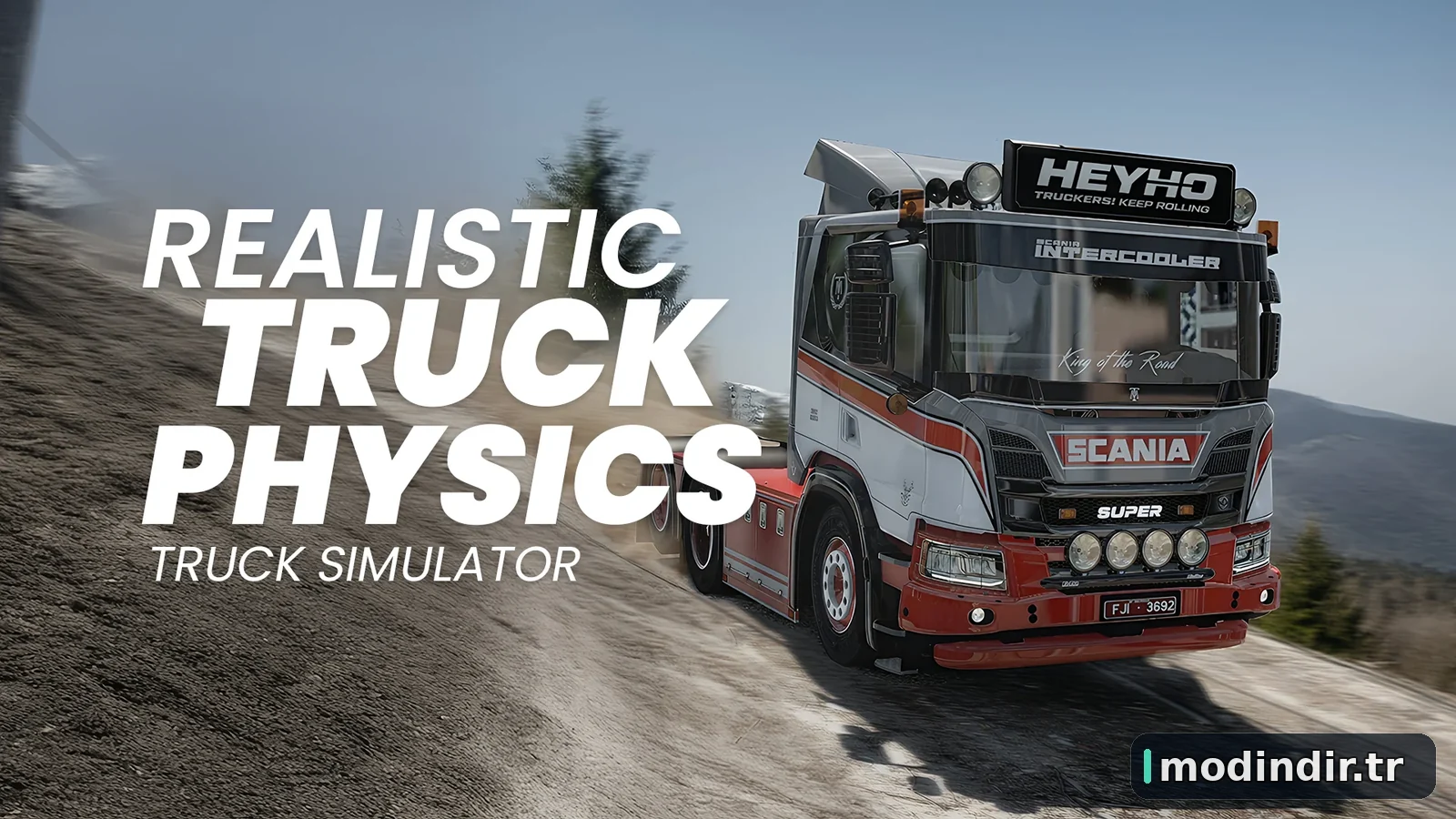 ETS2 TM Realistic Truck Physics Mod 1.58