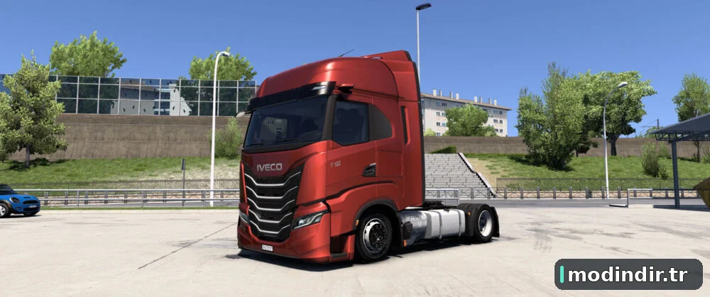 Low deck chassis addon for SCS Iveco S-Way by Sogard3 v1.2 1.58