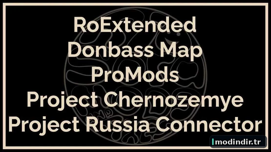 RoExtended – Donbass Map – ProMods – Project Chernozemye – Project Russia Connector v1.0