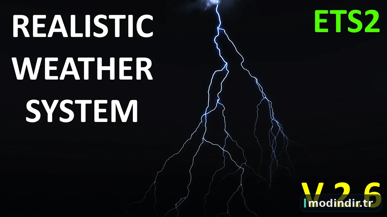 Realistic Weather System V2.6 [ETS2 1.59]