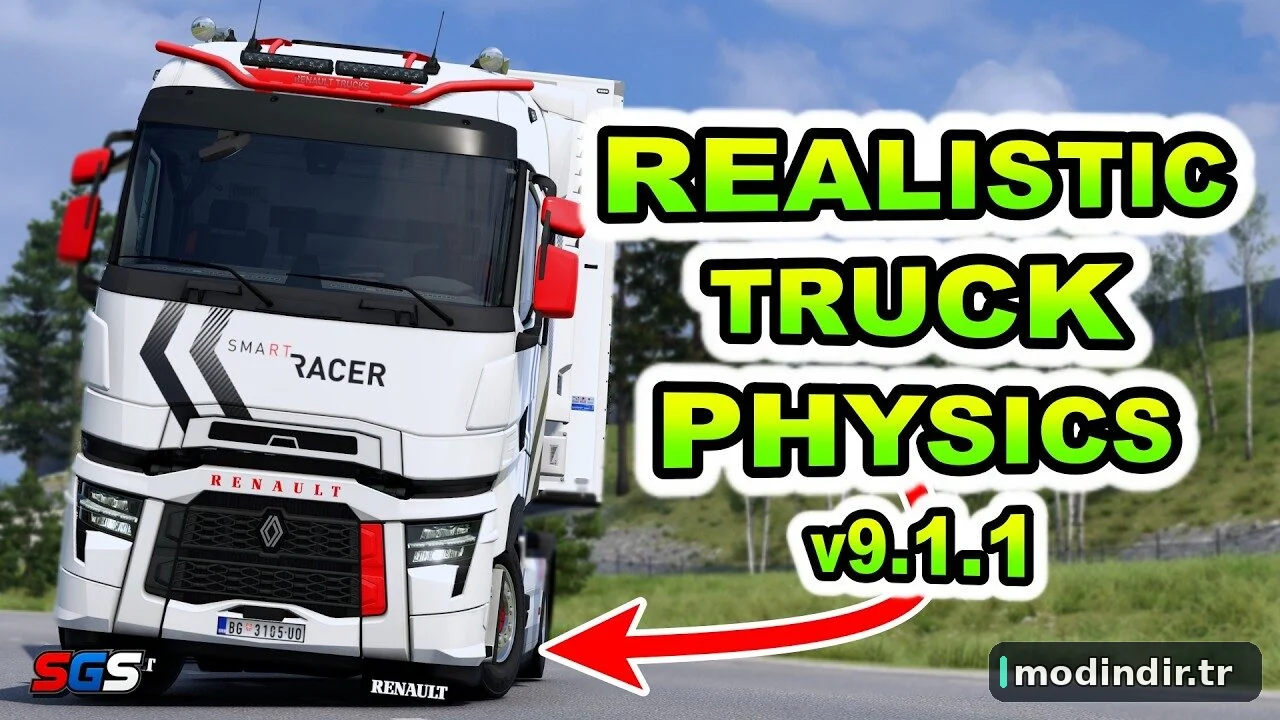 Realistic Truck Physics Mod v9.1.1 [1.58]
