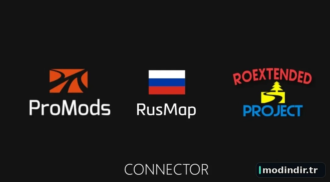 ProMods RusMap Roextended Connector (ProMods priority version) v1.58.1