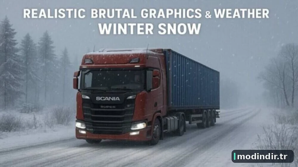 Realistic Brutal Graphics & Weather Winter Snow V3.4