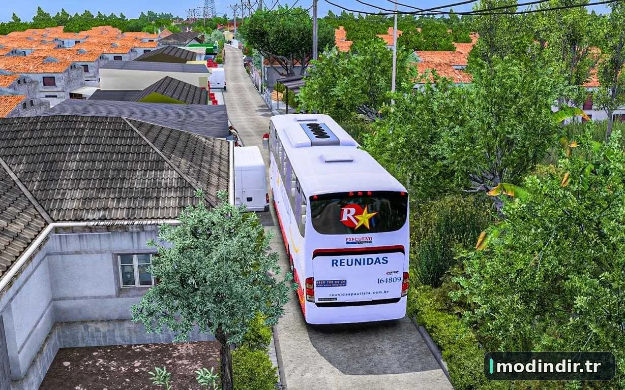 Narrow Roads Map Mod With New Roads for ETS2 1.50 to 1.59