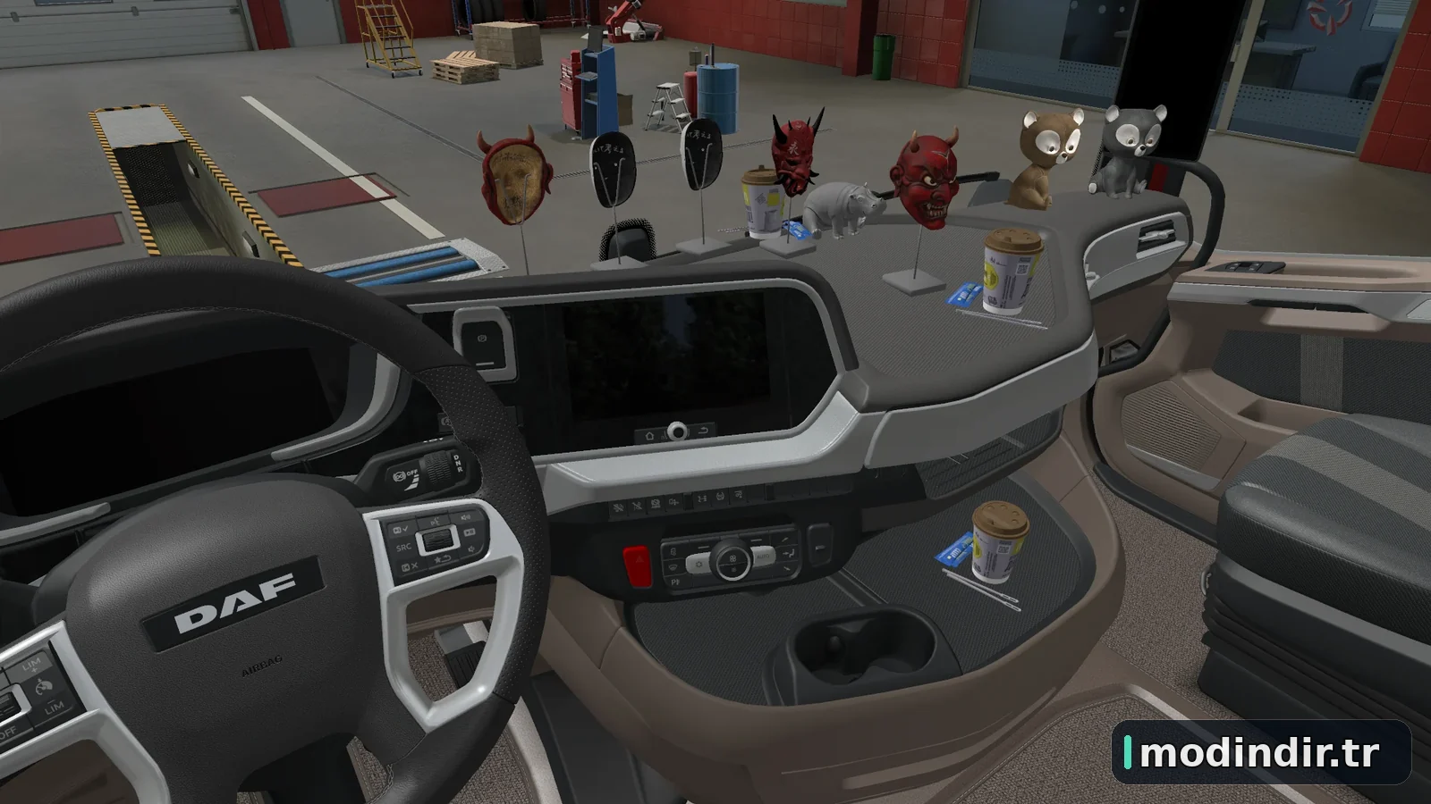 DAF XF/XG Interior Addons v1.59