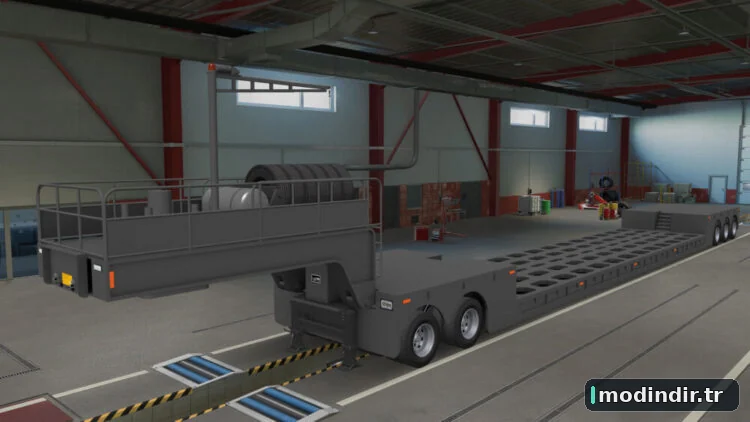 MULTI AXLE LINE LARGE TRAILER v4.0 ETS2 1.59 BY RUSSIANGUY