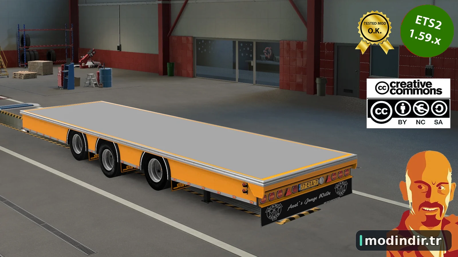 LUPAL BDF TRAILER v6.0 ETS2 1.59.x