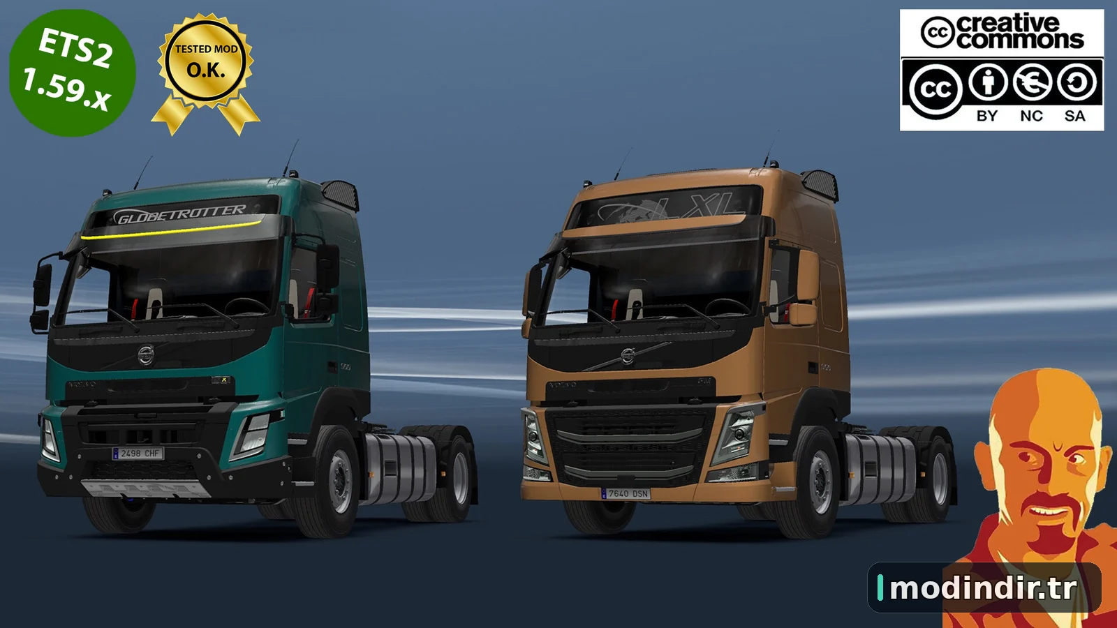 VOLVO FM & FMX v3.0 ETS2 1.59.x