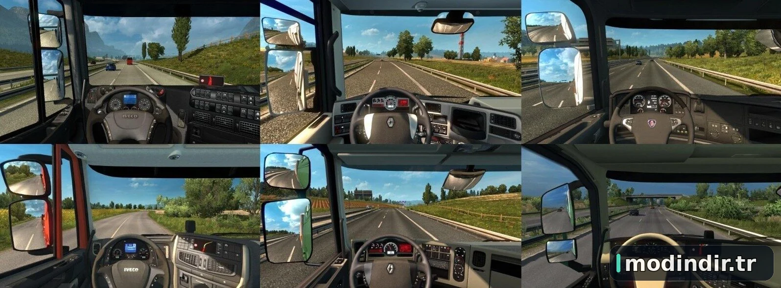 Real Interior Cams for all Trucks v1.59