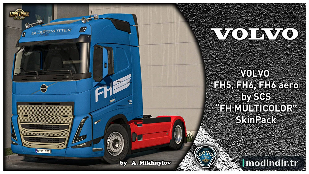VOLVO FH MULTICOLOR SkinPack