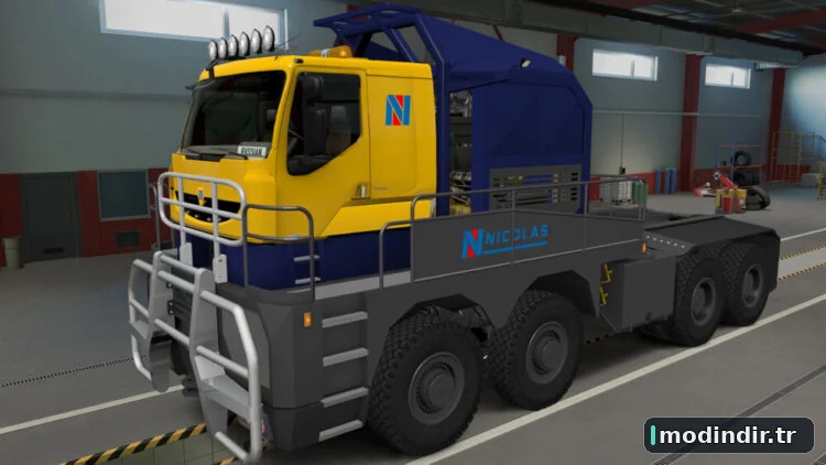 RENAULT KERAX TRACTOMAS 8X8 v4.0 ETS2 1.59 BY RUSSIANGUY
