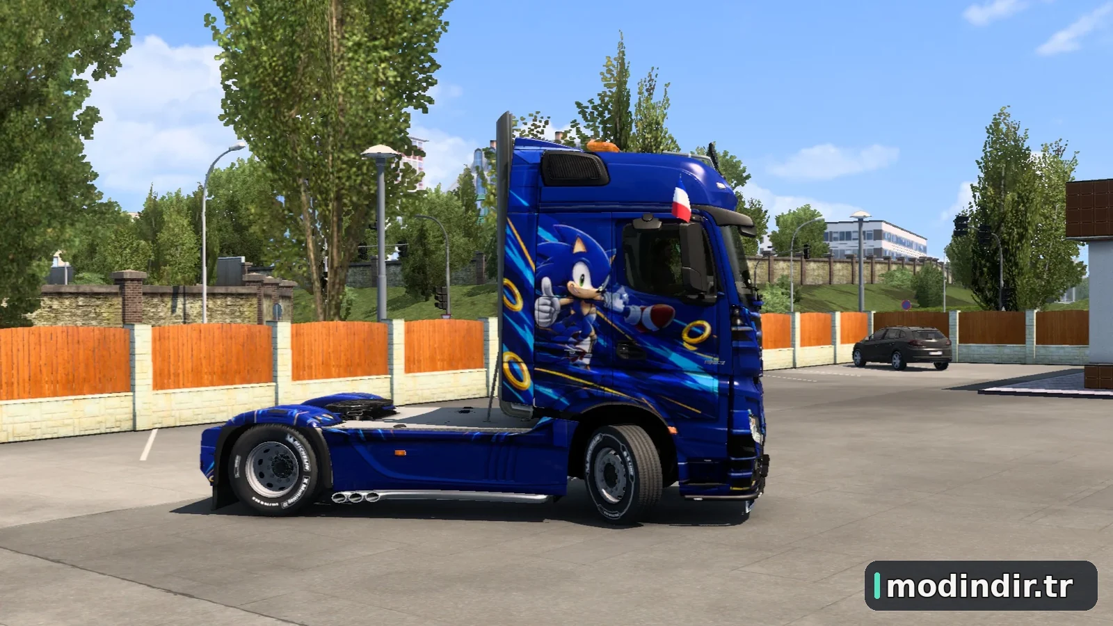 Skin sonic pour Mercedes Actros