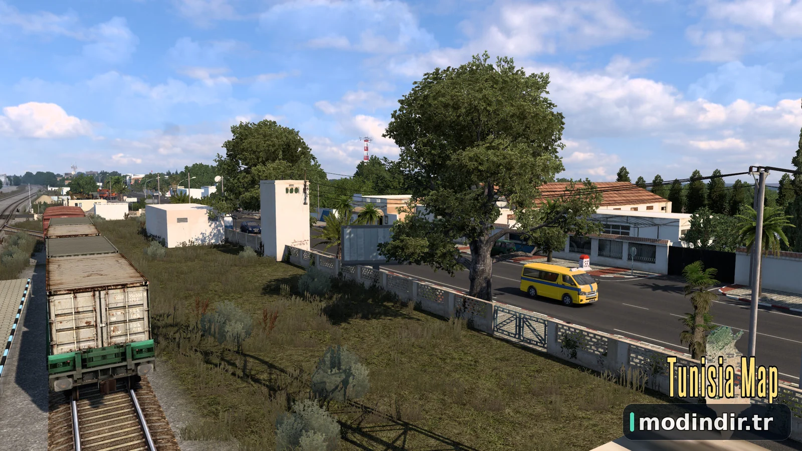 Tunisia Map 1.2 for ETS2 version 1.60