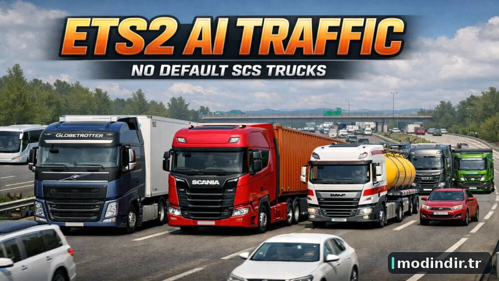 AI Traffic No Default SCS Trucks V1.2