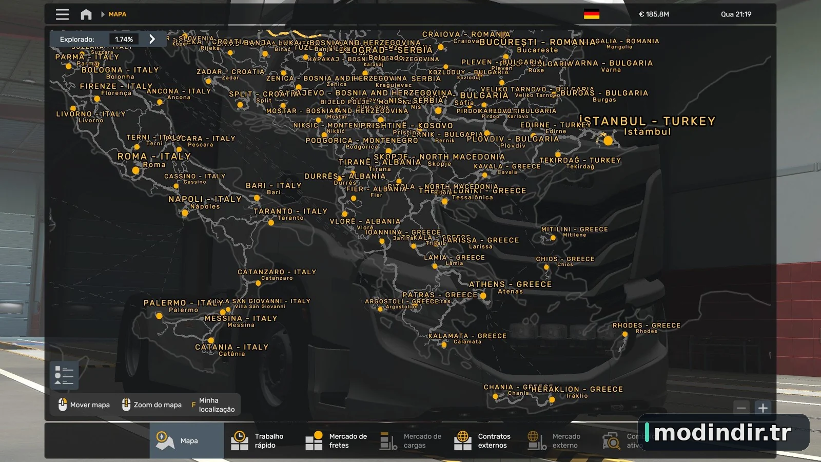ALL CITIES WITH COUNTRY IDENTIFICATION ETS2 BY RODONITCHO MODS 1.0 1.40 1.60 04 06 2026