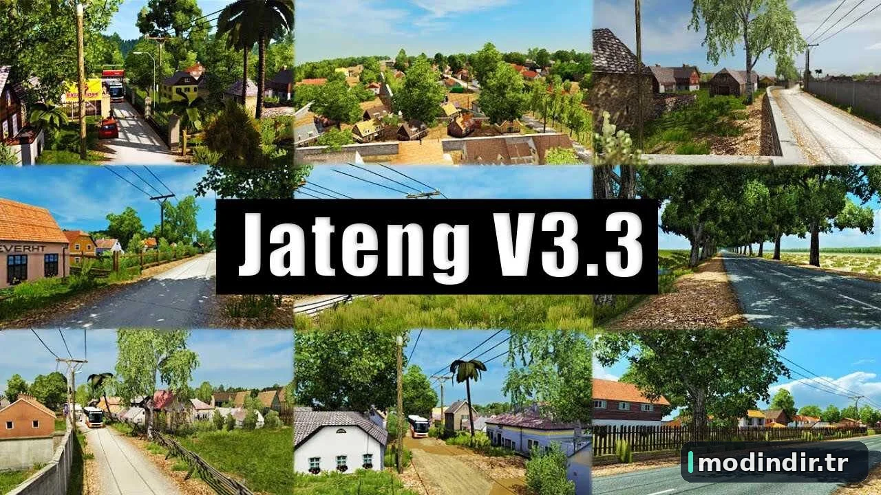 New Jateng map 3.3 for ETS2 1.60