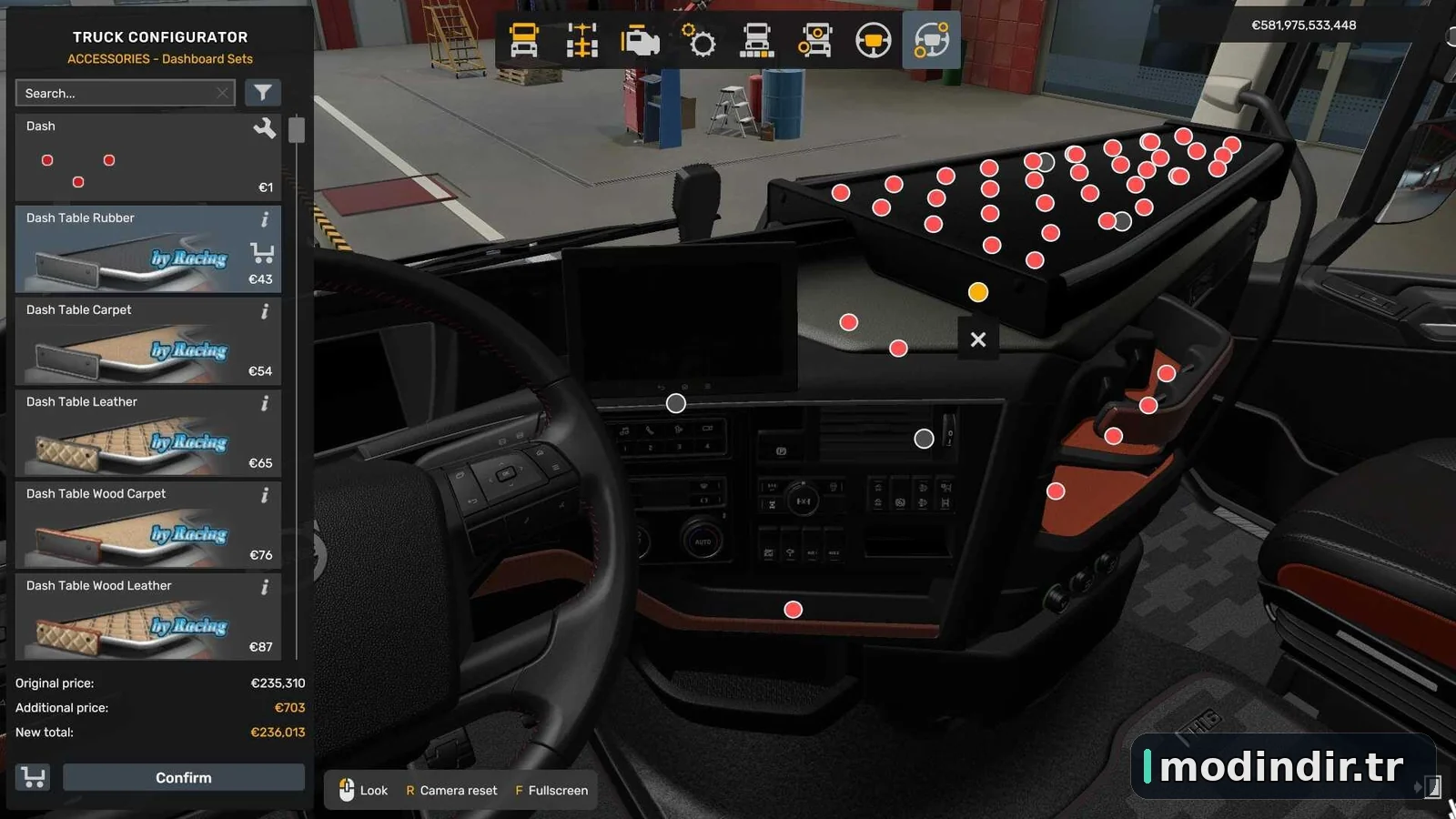 Truck Tables Pack v1.60