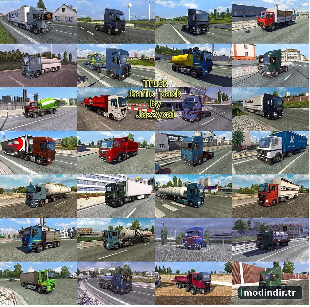 Truck Traffic Pack by Jazzycat v9.1.19