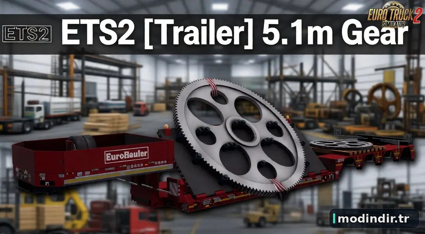 5.1m Gear Cargo Trailer v1.59