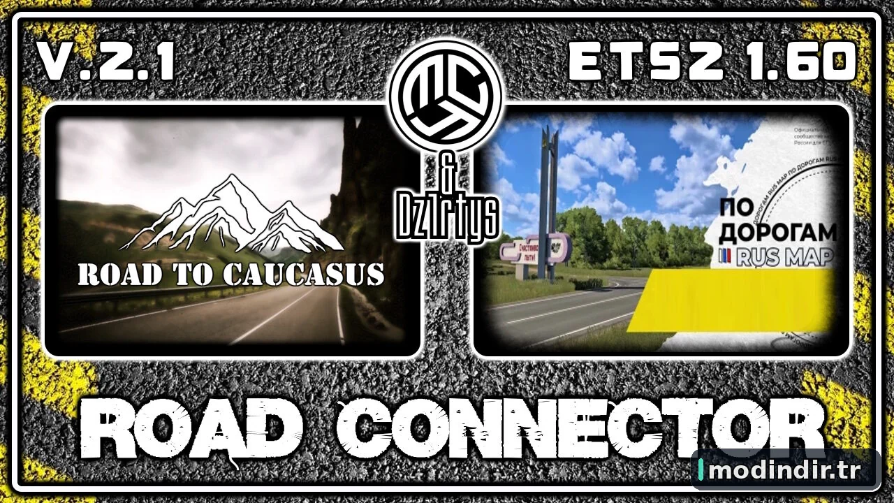Road to the Caucasus + RusMap [VK] RC v.2.1