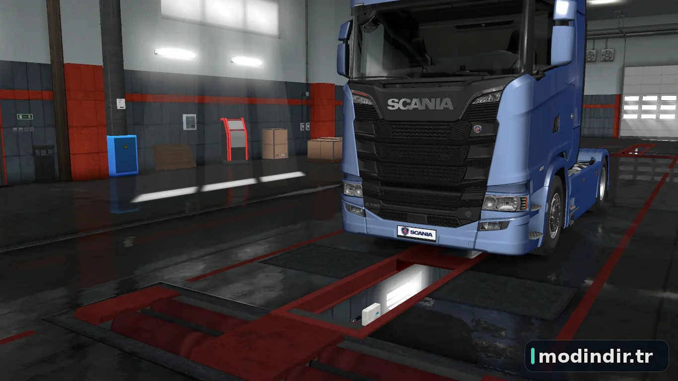Streamline headlights for Scania Next Gen v2
