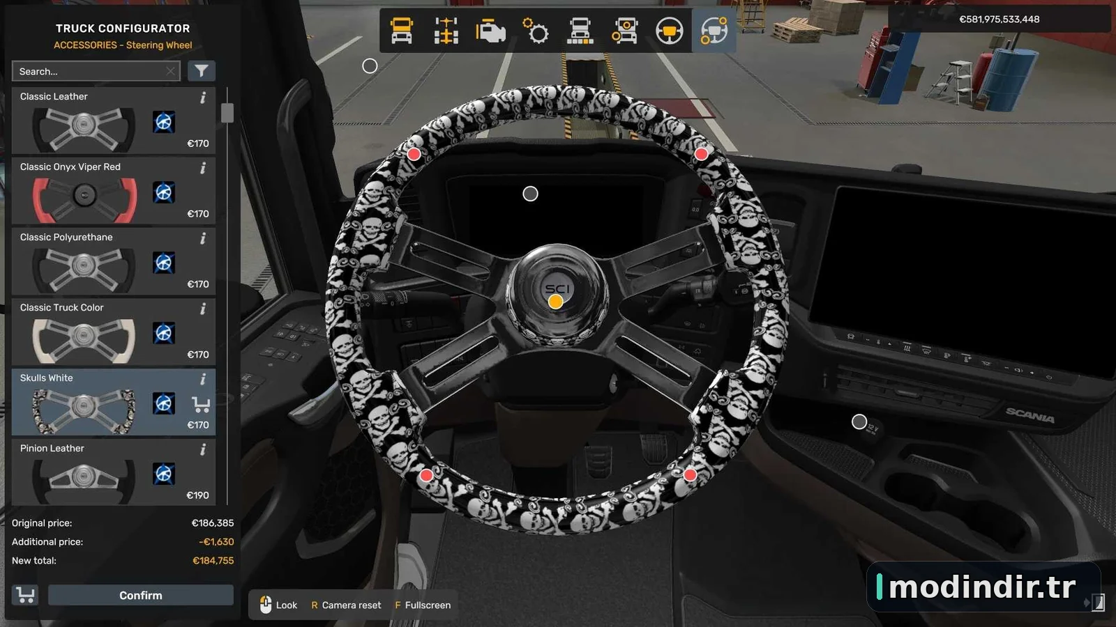 ATS Steering Wheels DLC Pack for ETS2 v1.59