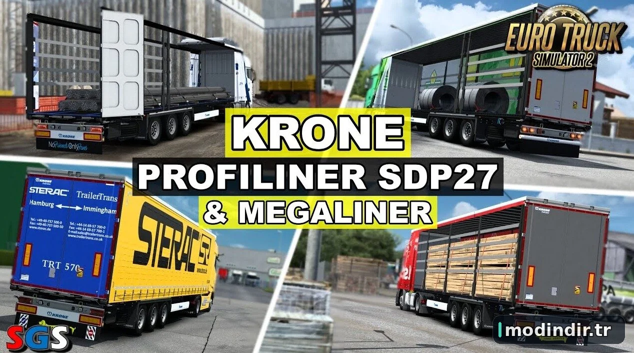 Krone Profiliner SDP27 & Megaliner v1.60