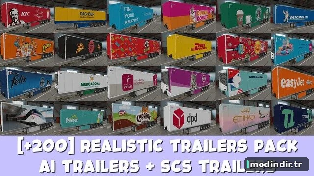 [+200] Realistic Trailers Pack (Owned + AI Regional) *Spain Update*