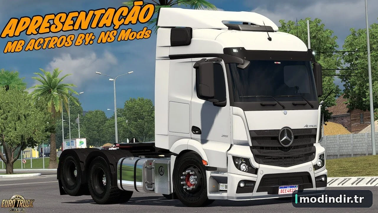 Mercedes-Benz Actros Macauuly v2.0 (Livre Edit) ETS 2 1.60